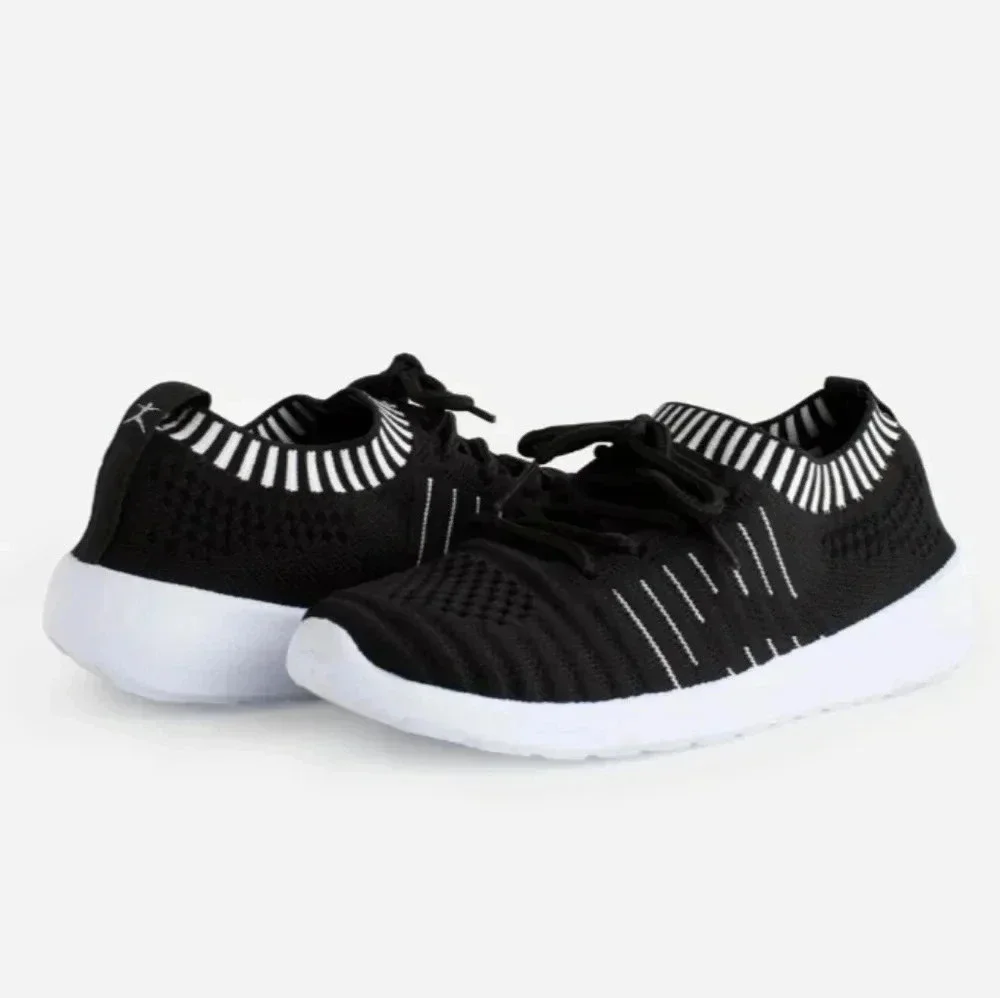 NIB Danskin Energy G Soft Knit Lace Up Sneakers